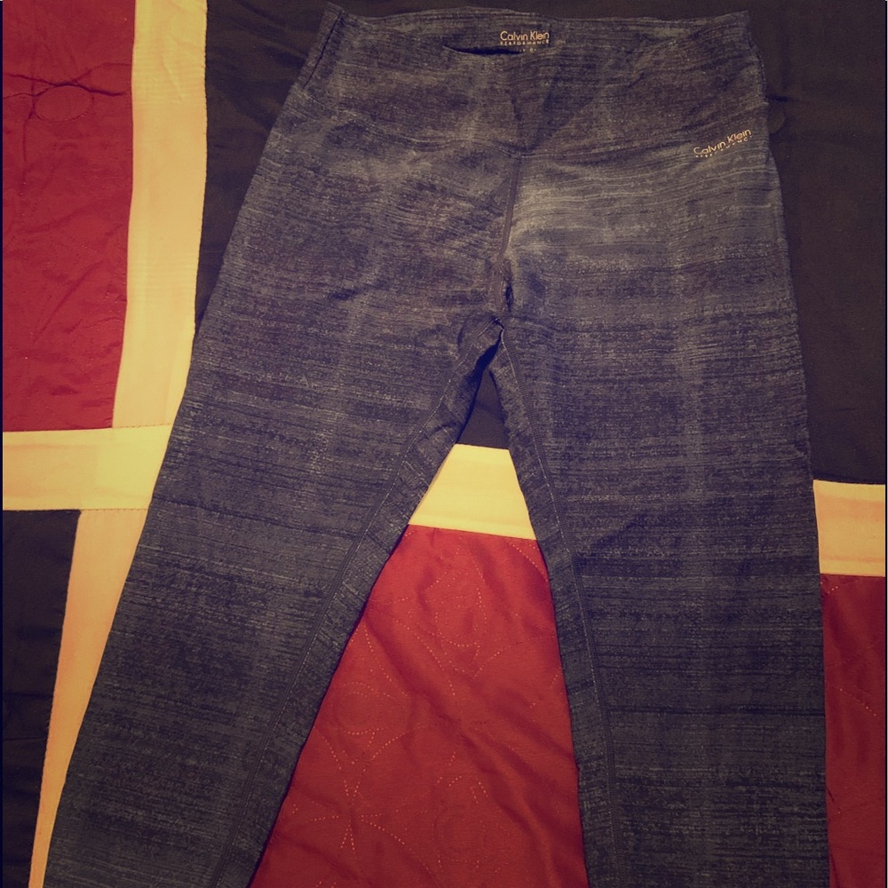 2 pairs Calvin Klein Performance fitness leggings!